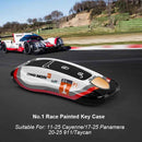 Green Key Case Cover for Porsche (Panamera, Cayenne, Macan, 718, 911, Taycan)