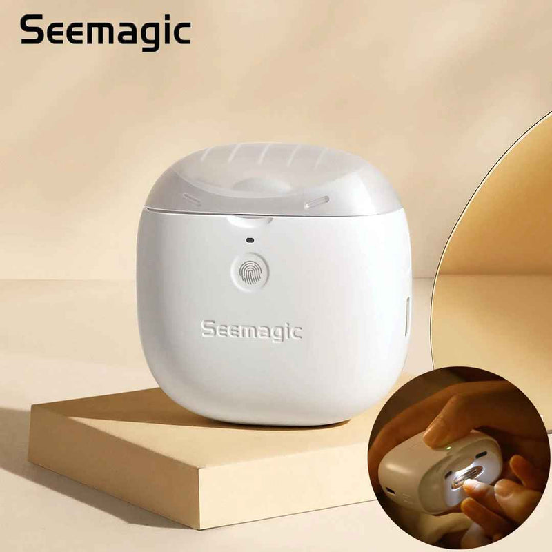 Seemagic Pro Electric Nail Clipper – Touch Start, LED & Infrared Safety
