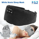 5.2 Bluetooth Sleep Mask – Ultra-Thin, Noise Reduction, White Noise, Light-Shading, Cooling Lining