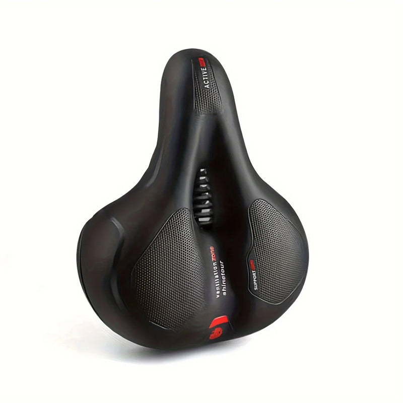 Universal Bicycle Seat – Thick Soft Breathable Shock-Absorbing Saddle for Mountain & Outdoor Riding