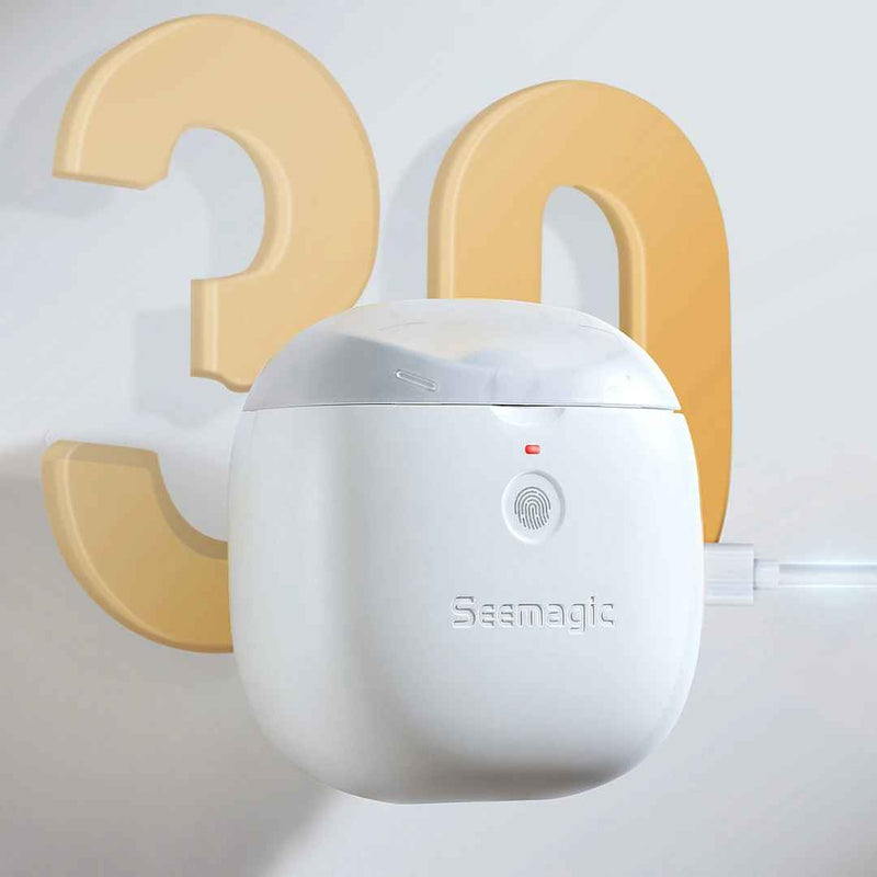 Seemagic Pro Electric Nail Clipper – Touch Start, LED & Infrared Safety